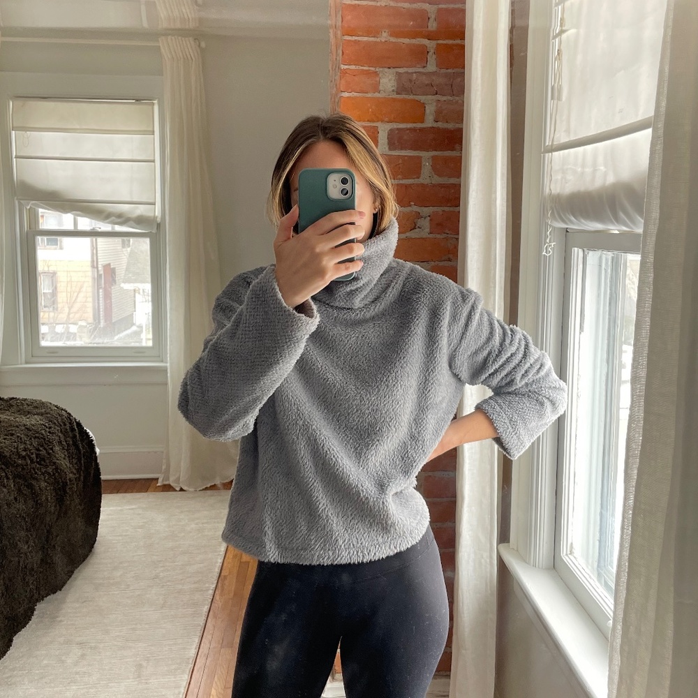 Reformation Fleece Sweater